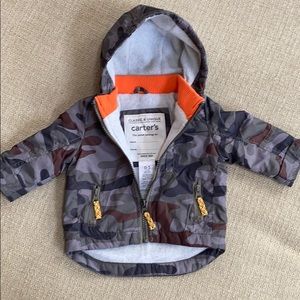 0-3mo Carter’s Camo Fleece-lined Jacket
